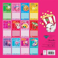 Shopkins Official 2018 Square Calendar Extra Image 1 Preview